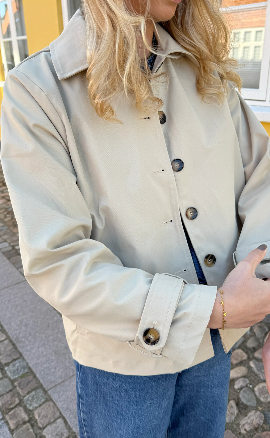 Say INA Copenhagen Trenchcoat - Louisa Short - Beige